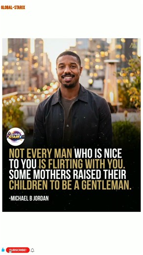 Gentleman Goals🚨 Michael B. Jordan’s Message to Men Everywhere! 🙌🏾🔥 #shorts #CelebrityNews #Trending