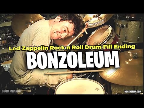 Led Zeppelin's ROCK & ROLL **DRUM FILL ENDING** Drum Lesson