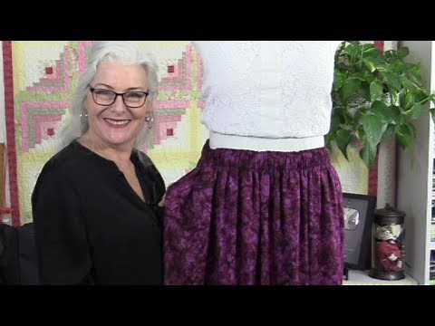 No Pattern, Flowy Skirt with Pockets