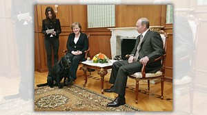 Putin Once Took Dog to Meeting with Angela Merkel?
