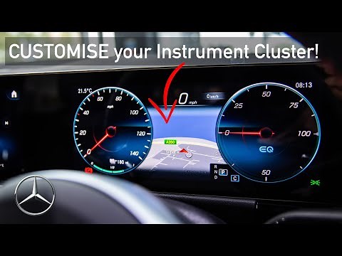 CUSTOMISE your Mercedes INSTRUMENT CLUSTER! | MBUX NTG 6