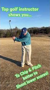 Chip & Pitch BETTER and Shoot Consistently Lower Scores #golftips #golfswinganalysis