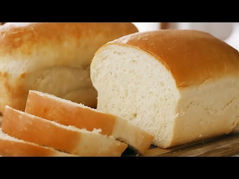 Homemade White Bread Recipe | Easy Bread Recipe For Beginners