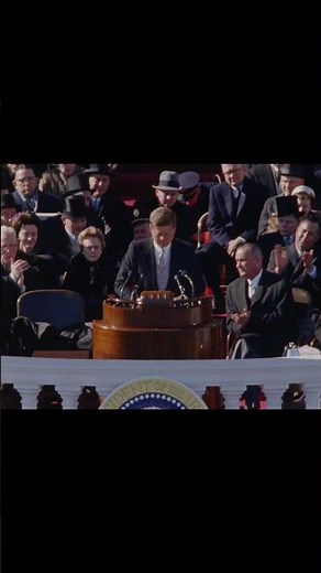 John F. Kennedy: "Ask not what your country can do for you."