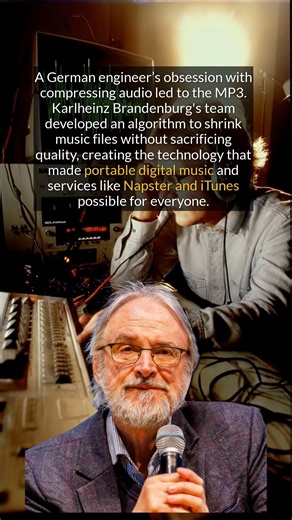 One German engineer put thousands of songs in your pocket with the invention of the MP3. | The History Page