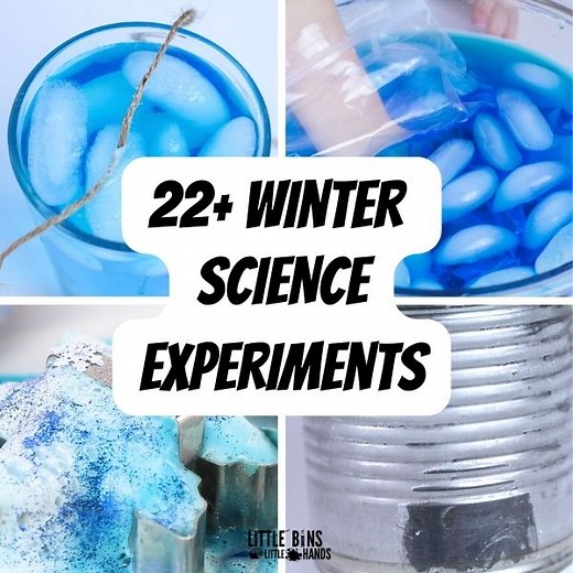 Winter Science Experiments & STEM Activities for Kids