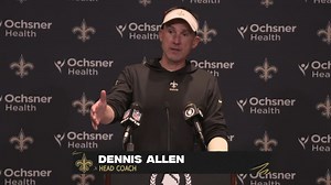 Dennis Allen recaps win vs. Chicago | Saints-Bears Postgame