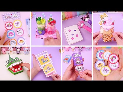 TOP 30+ DIY Creative Craft Ideas You can Make in 5 mins，DIY Sanrio Paper Blind Bag | Tiny DIY Craft