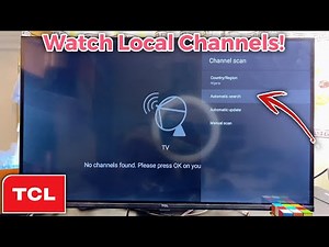 How to Get Local Channels on TCL TV | Watch Live TV on TCL Smart TV