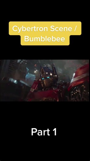 Cybertron Bumble Bee scene #transformers #optimusprime #bumblebee #movie #movieclips #fyp