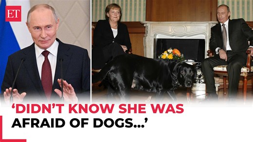 '#Angela, please forgive me…': #Putin apologises to ex-German Chancellor #Merkel for #dog incident | https://tinyurl.com/2dh4k9kp | The Economic Times
