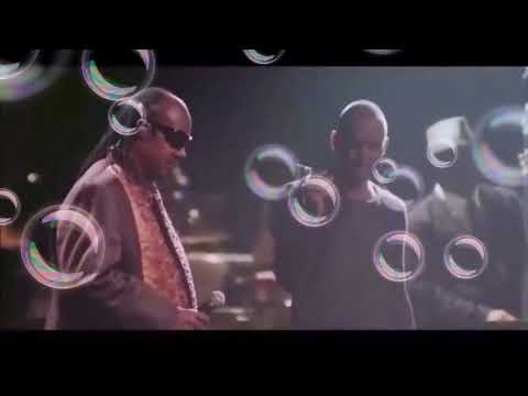 Stevie Wonder and Sting - Fragile (Live) with Lyrics - A Message of Peace