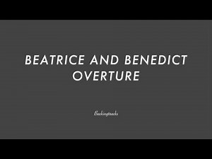 BEATRICE AND BENEDICT OVERTURE chord progression - Backing Track (no piano)