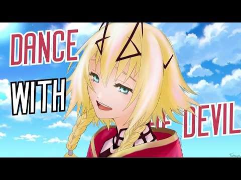 Dance With The Devil – Female Rock Cover | Nightcore (Lyrics)