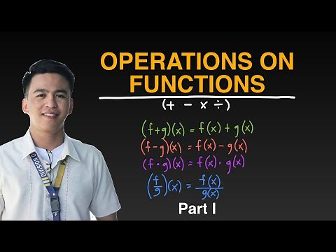 Operations on Functions - Grade 11 (General Mathematics)