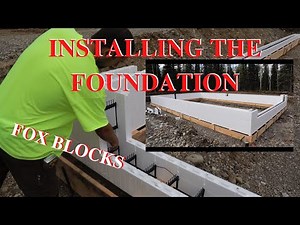 Building an ICF foundation Crawl Space/FOXBLOCKS