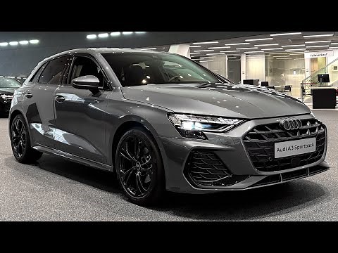 2025 Audi A3 Sportback S line - Interior and Exterior Details