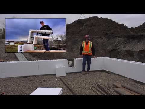 Building Your ICF Home: How to Place Fox Blocks Insulated Concrete Forms for Exterior Walls