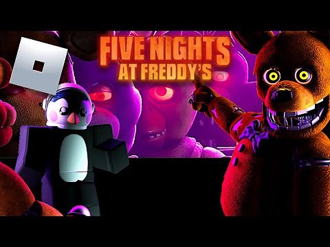 Roblox FNAF Watches the Five Nights at Freddy's Movie!