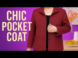 Jacket & Coat Pattern | Full Draft That Feels Designer-Made