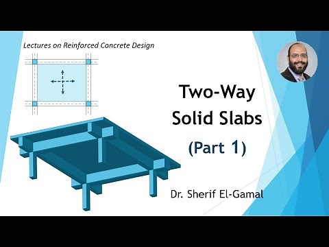 Design of Reinforced Concrete Two-Way Solid Slabs using BS8110 Code (Part 1)