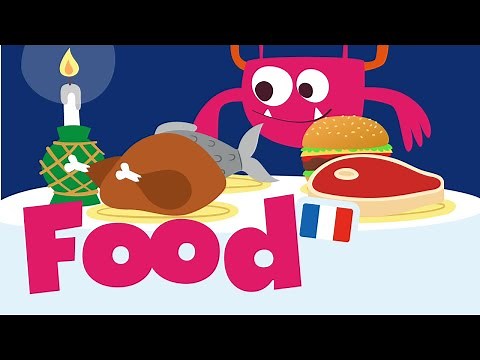 Food names in French 🇫🇷 - Learn French