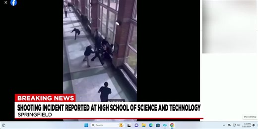 New video shows when gunfire rang out during a fight at Sci-Tech in Springfield