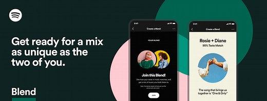 How Spotify’s Newest Personalized Experience, Blend, Creates a Playlist for You and Your Bestie — Spotify