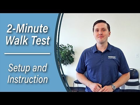 2-Minute Walk Test - Setup and Instruction