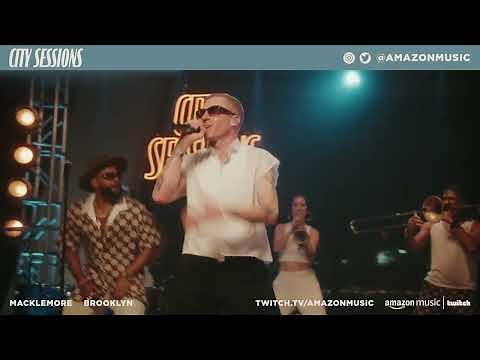 MACKLEMORE - CAN'T HOLD US LIVE FROM BROOKLYN | CITY SESSIONS | AMAZON MUSIC