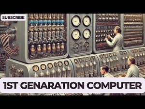 🖥️ First Generation Computers (1940s–1956): The Birth of Digital Power ⚡💻
