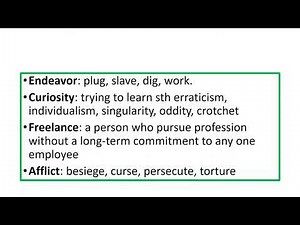 Communicative English Language Skills II vocabulary part two