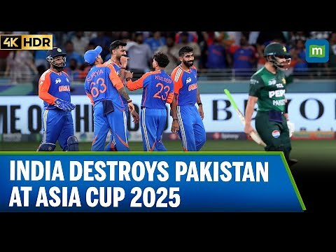 Asia Cup 2025: India Vs Pakistan Match Highlights | 4K