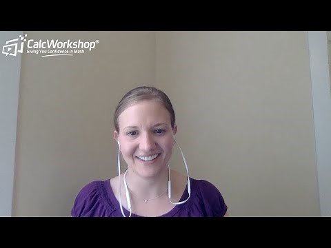 Calcworkshop Review - Catherine Stiens (Accounting Major)