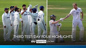 England vs India: Third Test, day four highlights