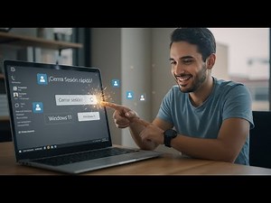 La forma más simple de CERRAR sesión de tu cuenta en Windows 11 (PC o portátil