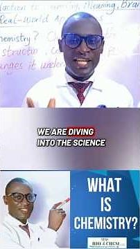 WHAT IS CHEMISTRY? MEANING | BRANCHES OF CHEMISTRY | REAL-LIFE APPLICATIONS #chemistry #gcse