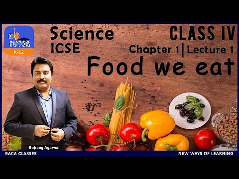 ICSE | Class IV | Science | Food We Eat | Chapter 1 | Lecture 1