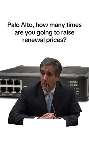 Daylight robbery at this point #networkengineer #paloalto #IT #security #computer