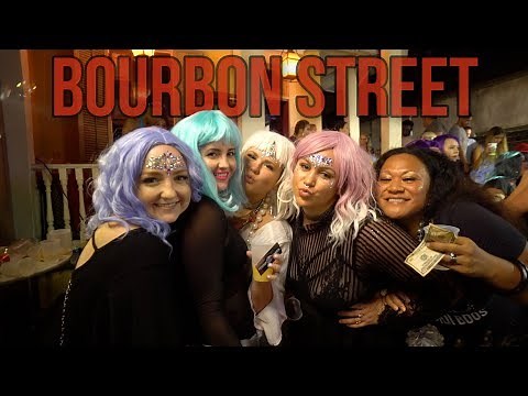 DRUNK NEW ORLEANS NIGHTLIFE! - Bourbon Street Craziness