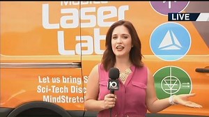 The Sci-Tech Discovery Center in Frisco will debut a Mobile Laser Lab sponsored by Finisar Corporation on Saturday. The van will travel to schools across North Texas to get middle school students interested in technology. Click here for more information about attending Saturday's event: http://bit.ly/2WOFN2l | KTEN