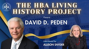 HBA Living History Project - David Peden
