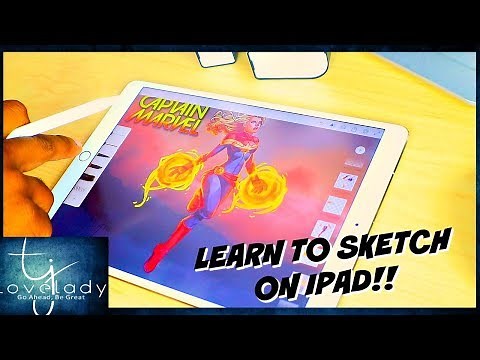 Drawing On iPad | Learn How To Do Awesome Sketches On The iPad Pro For Beginners