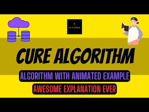 CURE Algorithm with example | Clustering Using Representatives | Big Data Analytics