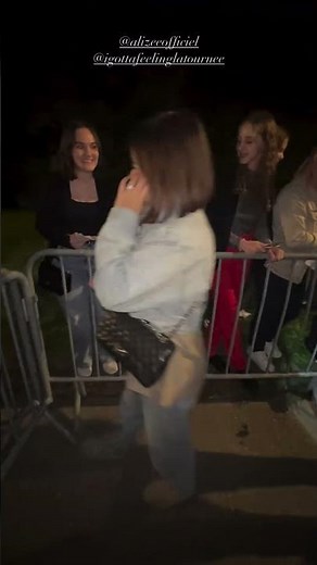 Alizée - After the show at I Gotta Feeling La Tournée at the Zénith in Strasbourg 2024 September 20