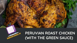 I really don’t think there’s anything wrong with a good roast chicken. My grandmother would roast plenty in her day. We’d have plenty for dinner with tons leftover for sandwiches and salads. This Peruvian recipe takes me back to my Granny’s kitchen with a bit more flair and personality. Besides, it’s simple and easy enough for you to do on any given weeknight. Give it a try! | DariusCooks