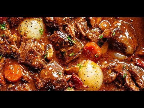 Recipe: Beef Bourguignon – Tender, Red Wine–Braised Perfection