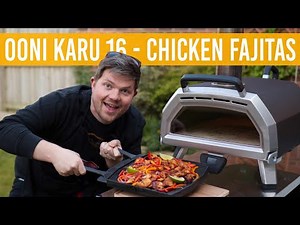 OONI CAST IRON GRIZZLER PAN | Review - Chicken Fajitas First Cook on Karu 16