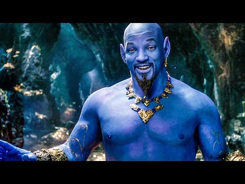 Aladdin Meets Genie - ALADDIN Teaser Trailer 2 (2019)