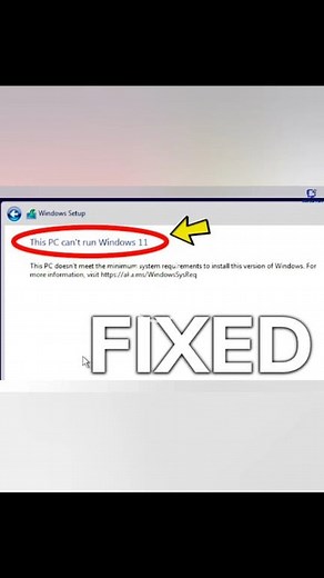 🚀 Want Windows 11 but your PC doesn’t meet the requirements? No worries! Here’s a quick trick to fix & bypass the system check 🔧💻 👉 Watch now and upgrade smoothly to Windows 11!#Windows11 #Windows11Fix #Windows11Upgrade #SystemRequirements #BypassWindows11 #WindowsTips #PCUpgrade #WindowsUpdate #WindowsTutorial #FixWindows11 #WindowsHacks #ComputerTips #TechFix #WindowsProblems #UpgradeTricks #LearnTech #WindowsSolutions #WindowsHelp #TechCreator #windowstricks #fblifestyle | Tech Whiz Ajith